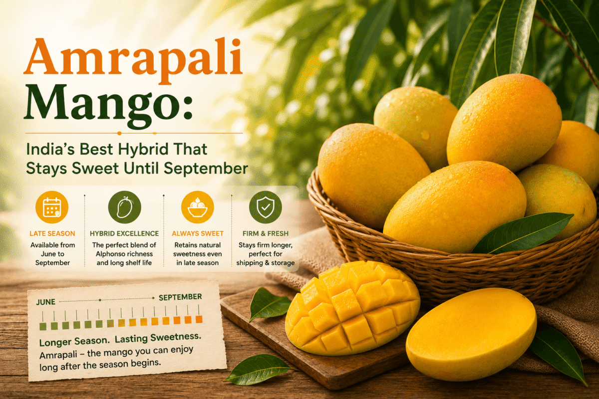 Amrapali Mango: India's Best Hybrid That Stays Sweet Until September