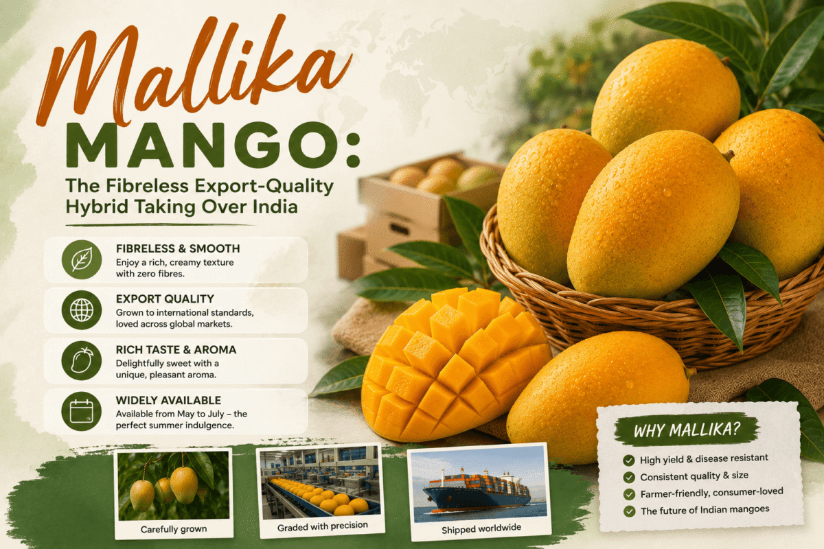 Mallika Mango: The Fibreless Export-Quality Hybrid Taking Over India