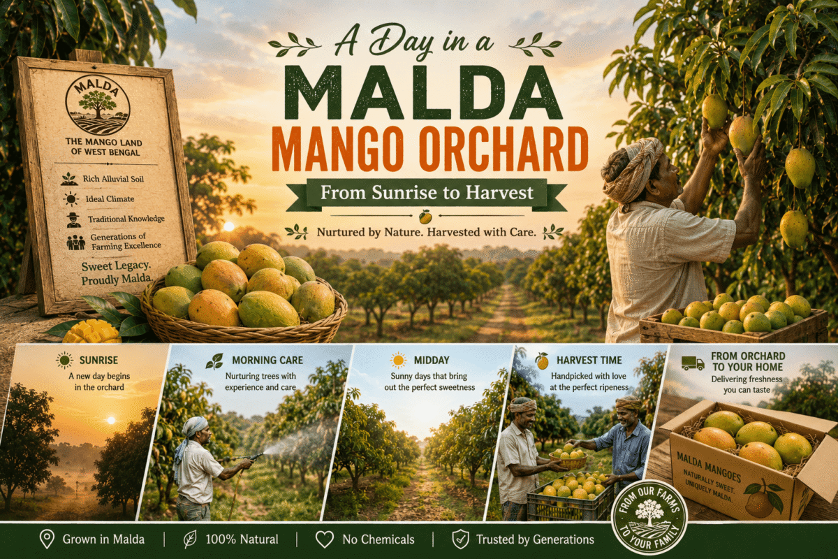 A Day in a Malda Mango Orchard: From Sunrise to Harvest