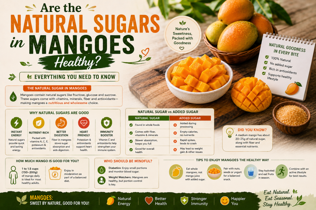 Are the Natural Sugars in Mangoes Healthy? Everything You Need to Know
