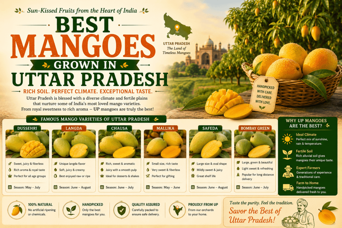 Best Mangoes Grown in Uttar Pradesh