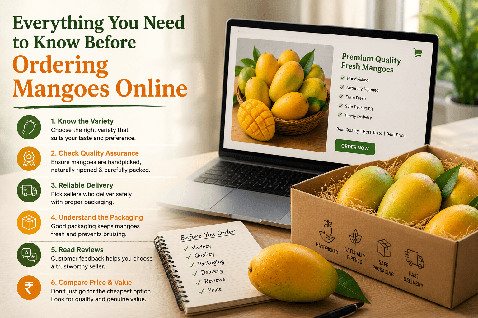 Everything You Need to Know Before Ordering Mangoes Online