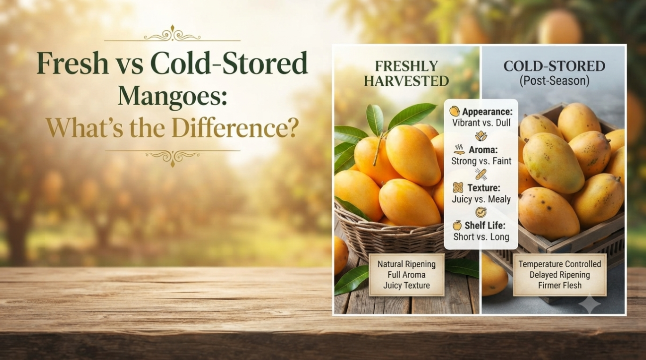Fresh vs Cold-Stored Mangoes: What’s the Difference?