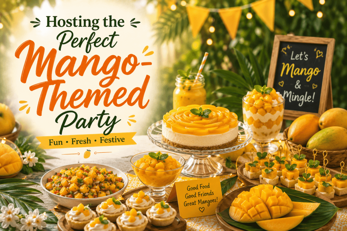 Hosting the Perfect Mango-Themed Party