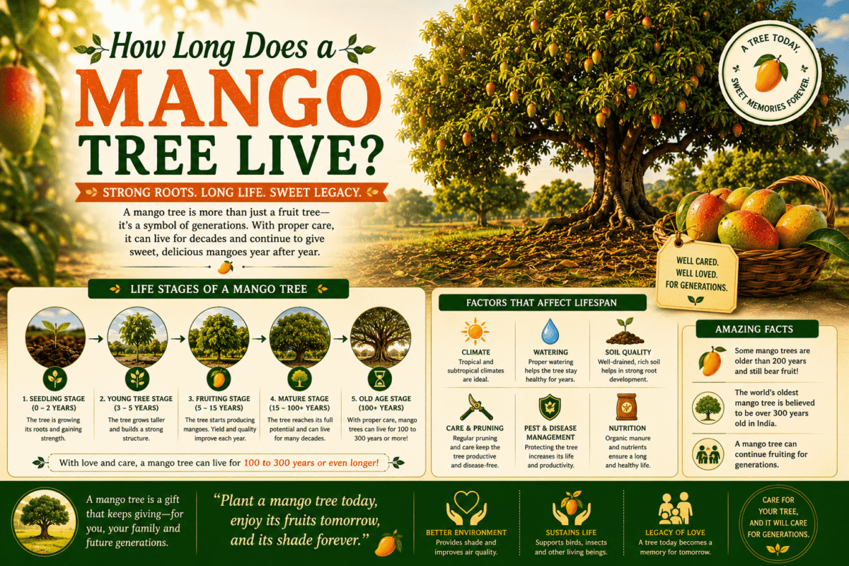 How Long Does a Mango Tree Live?