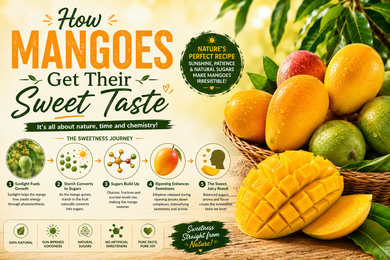 How Mangoes Get Their Sweet Taste
