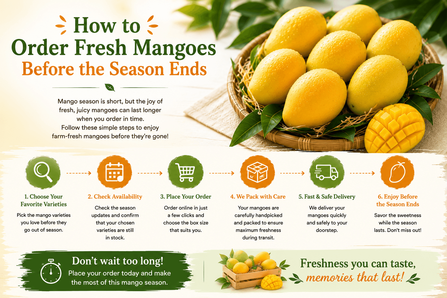 How to Order Fresh Mangoes Before the Season Ends