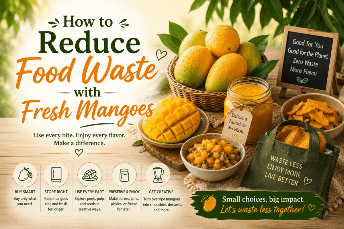 How to Reduce Food Waste with Fresh Mangoes
