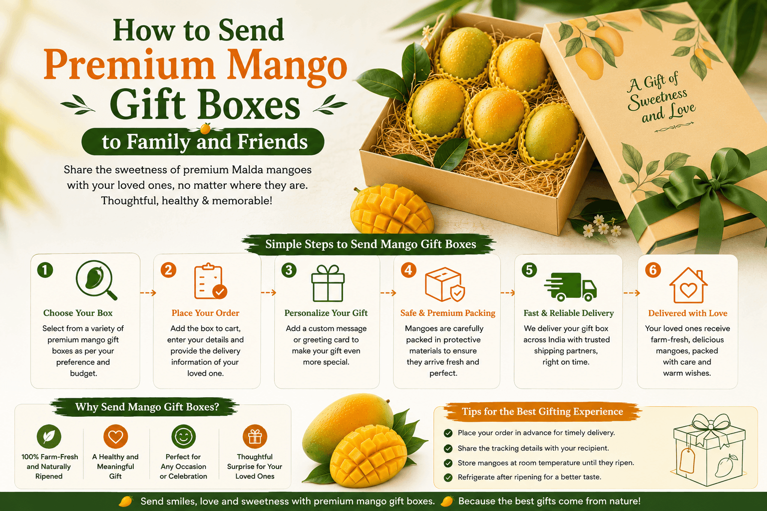 How to Send Premium Mango Gift Boxes to Family and Friends