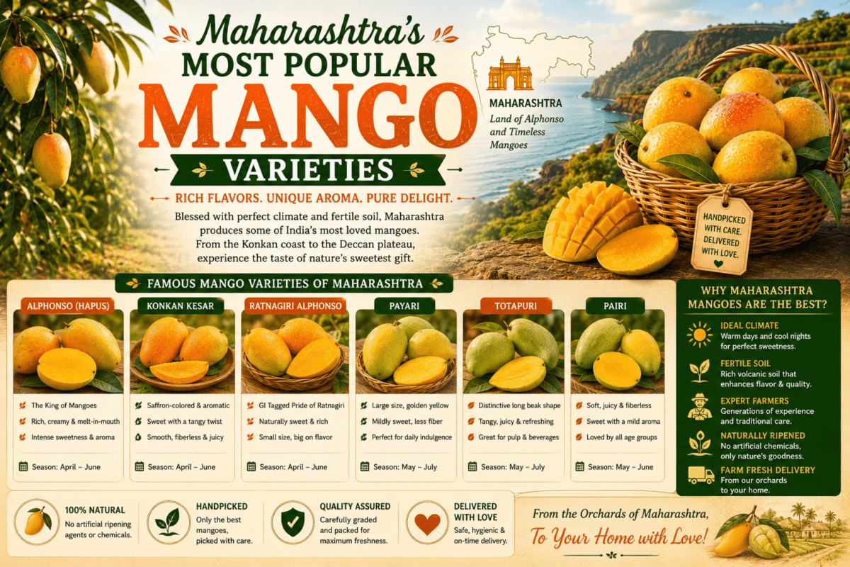 Maharashtra’s Most Popular Mango Varieties
