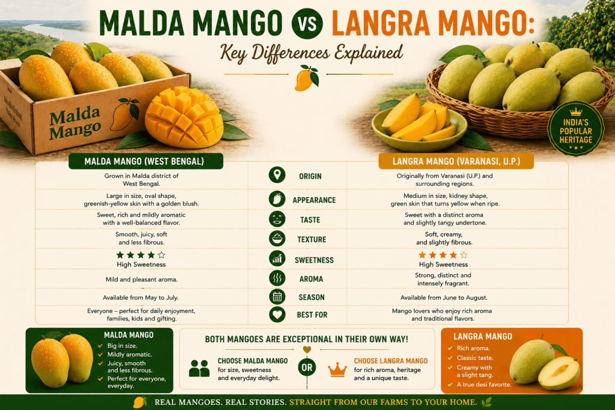 Malda Mango vs Langra Mango: Key Differences Explained