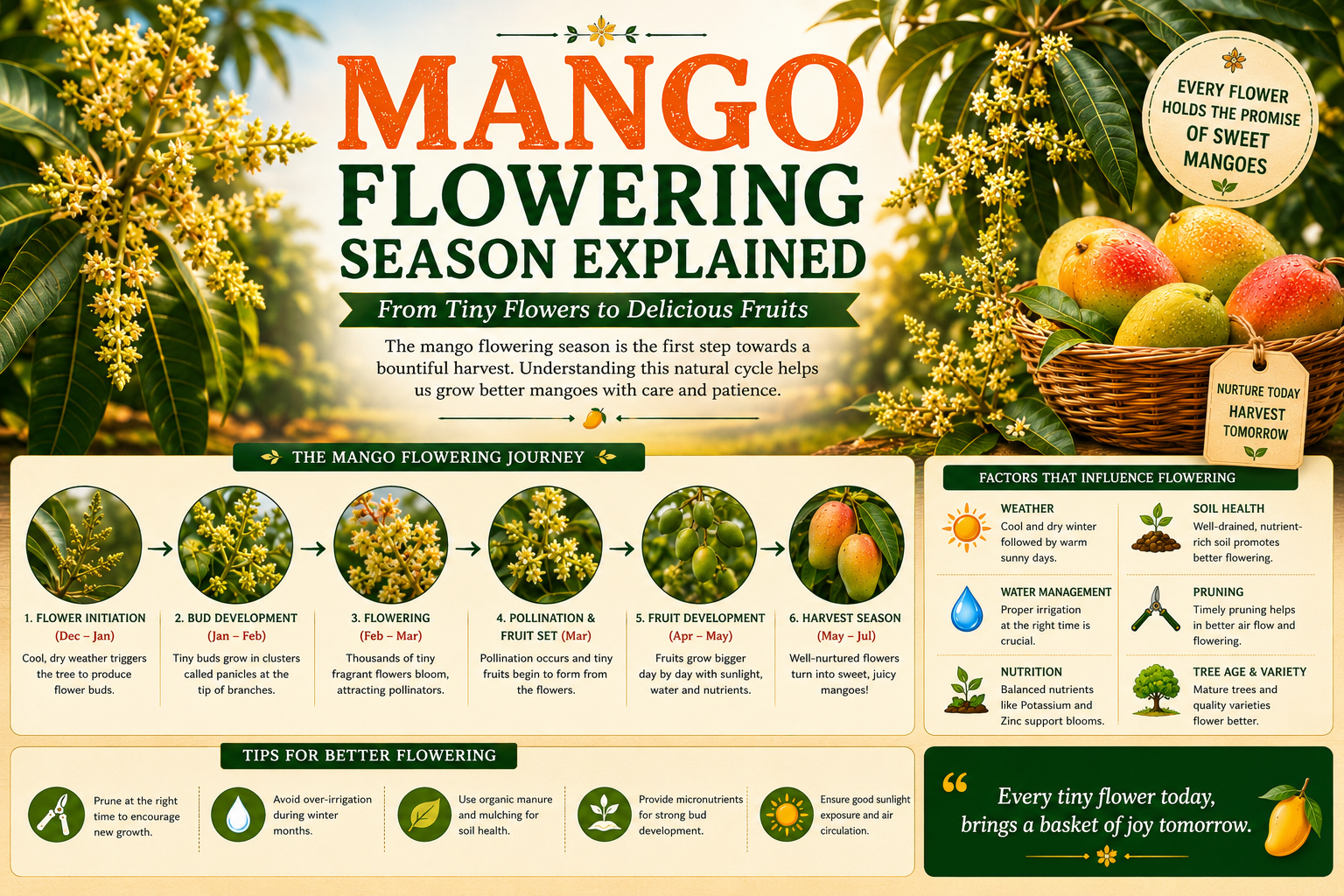 Mango Flowering Season Explained