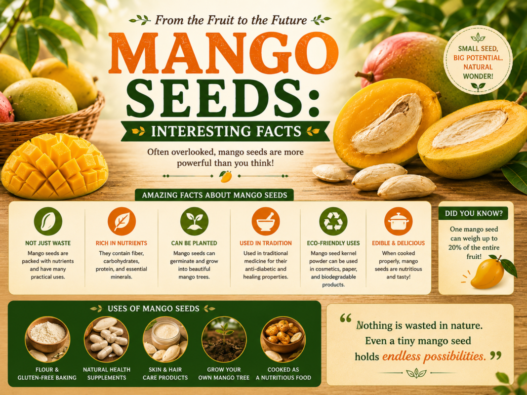 Mango Seeds: Interesting Facts