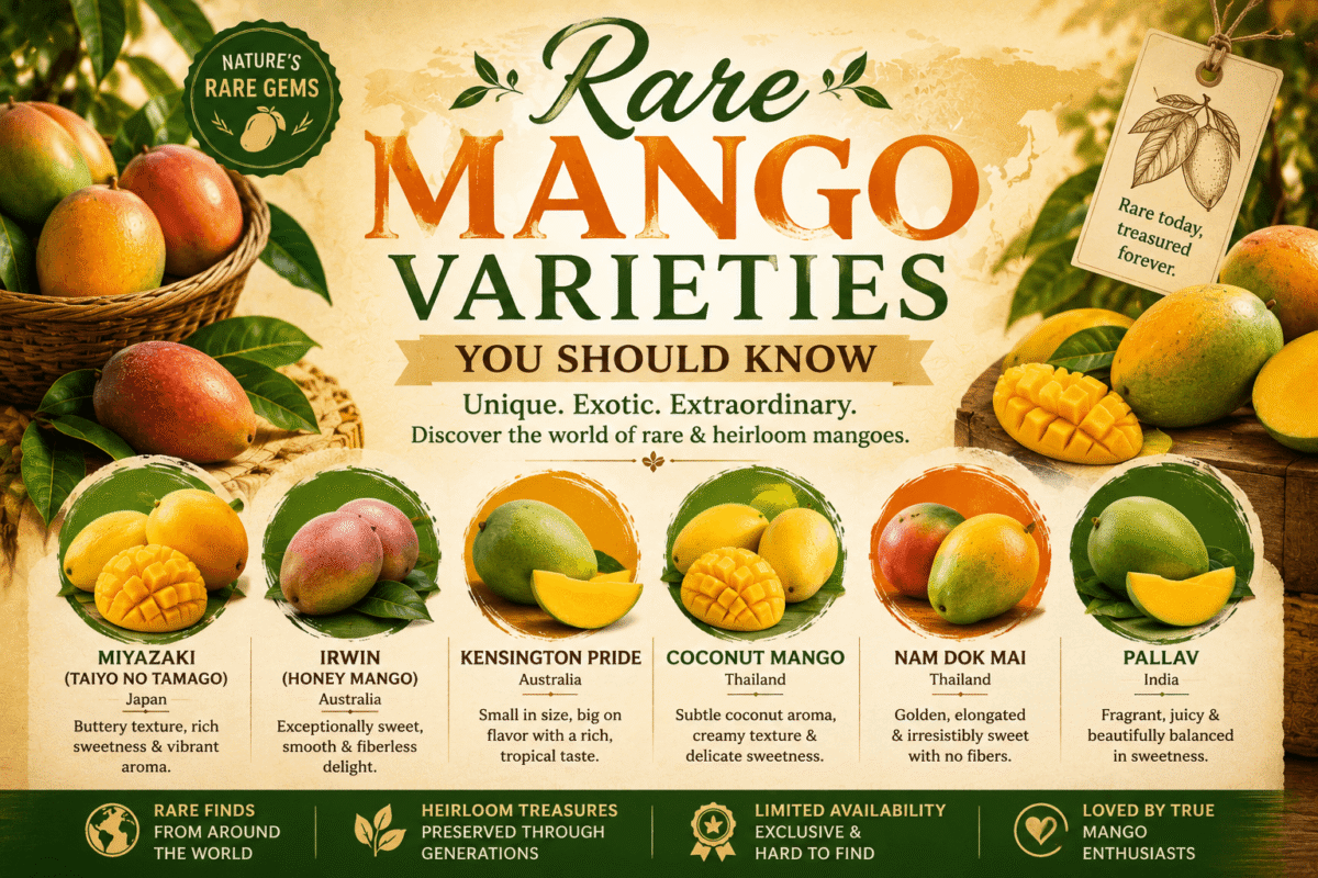 Rare Mango Varieties You Should Know