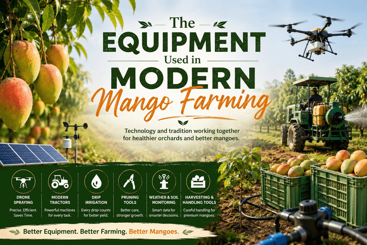 The Equipment Used in Modern Mango Farming