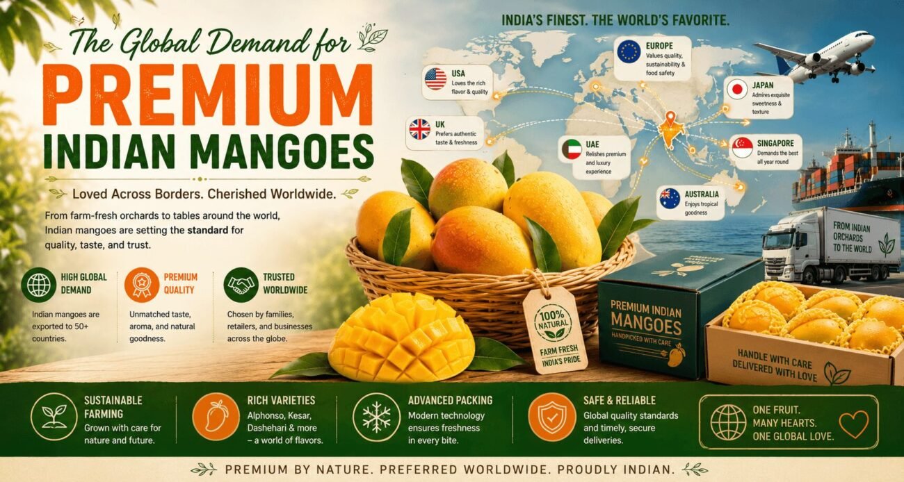 The Global Demand for Premium Indian Mangoes