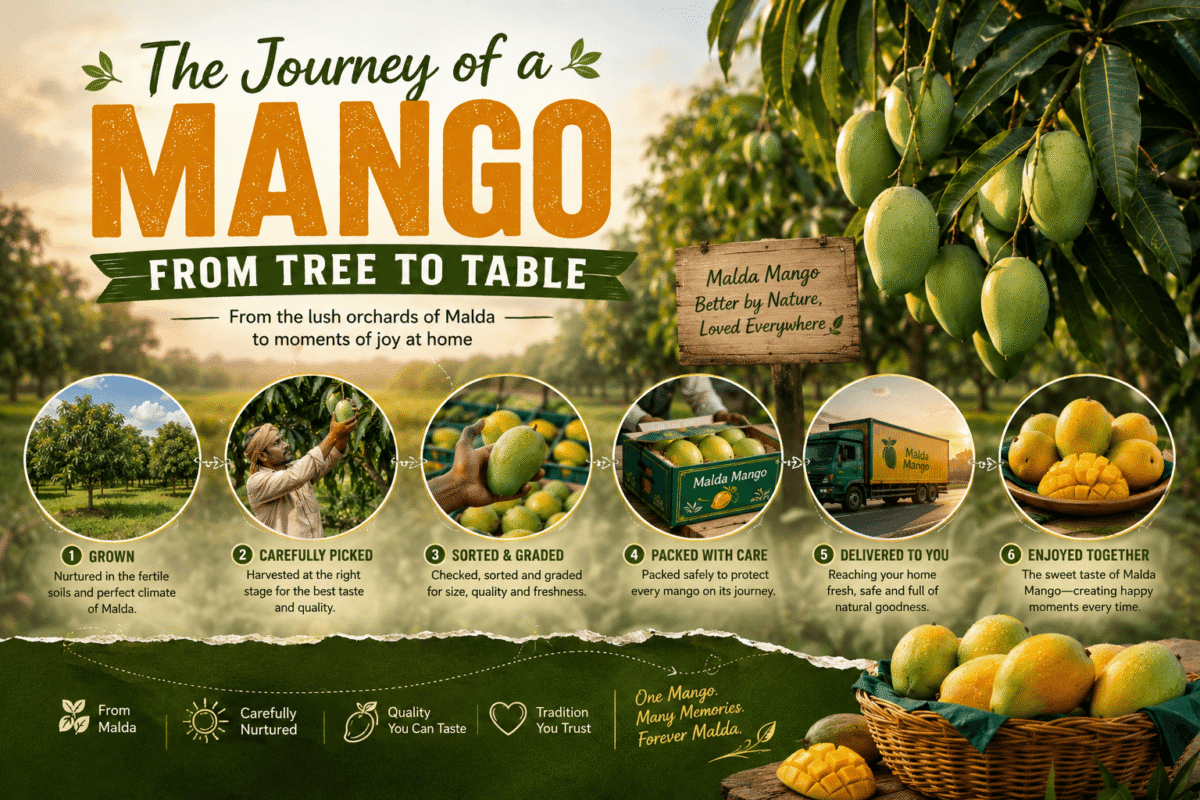 The Journey of a Mango from Tree to Table