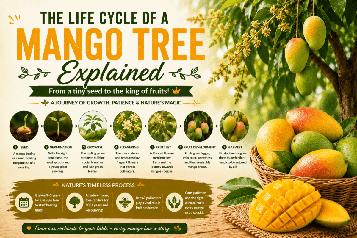 The Life Cycle of a Mango Tree Explained