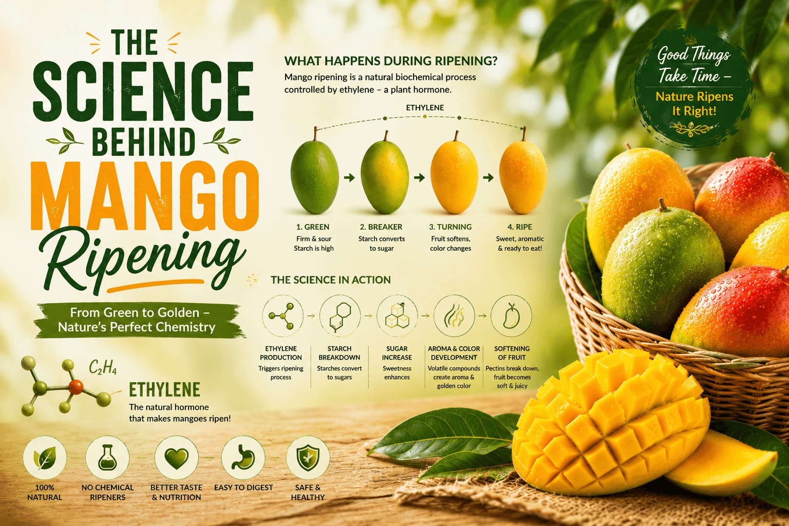 The Science Behind Mango Ripening
