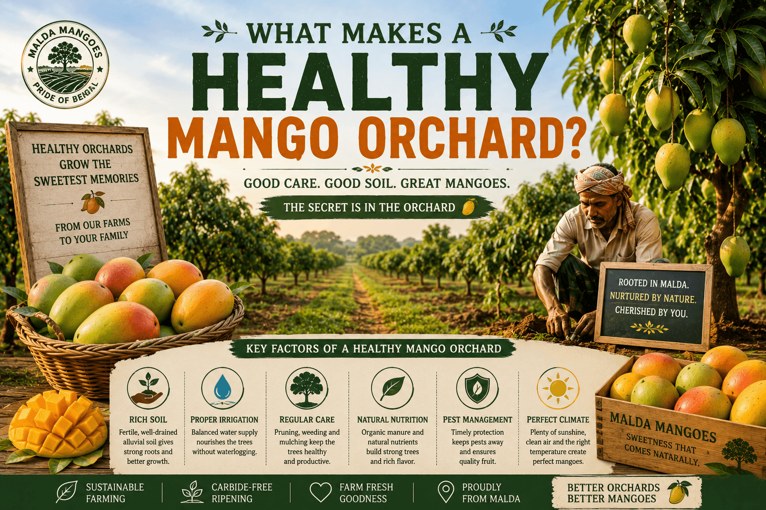What Makes a Healthy Mango Orchard?