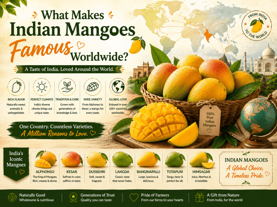 What Makes Indian Mangoes Famous Worldwide?