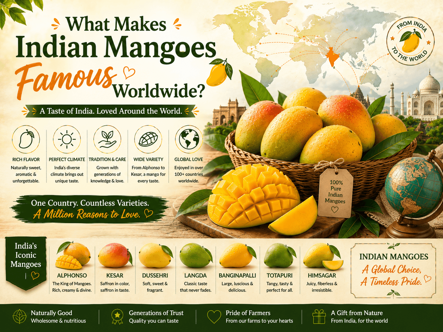 What Makes Indian Mangoes Famous Worldwide?