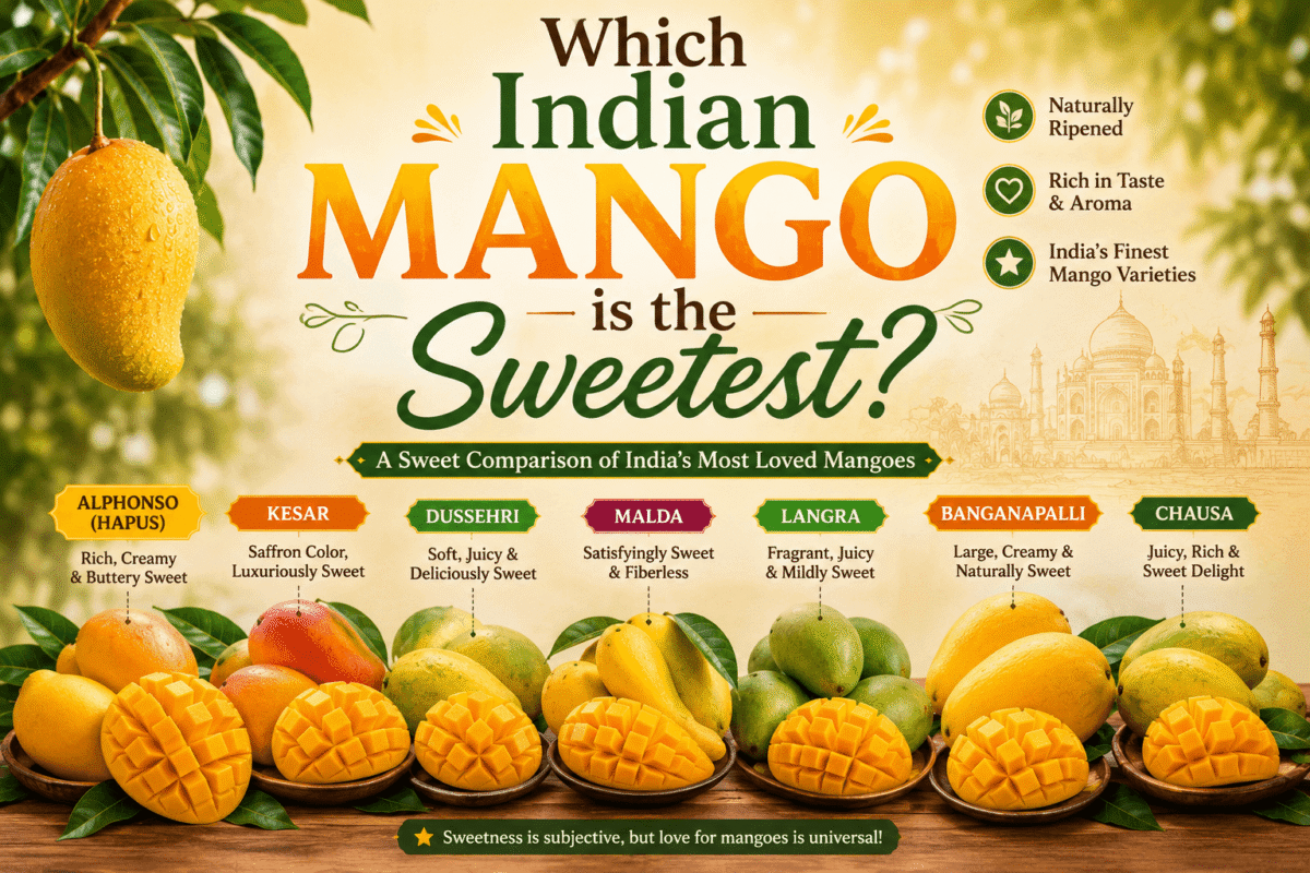 Which Indian Mango is the Sweetest?