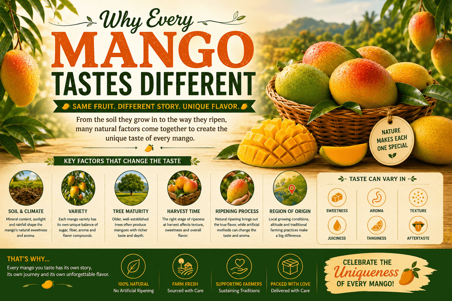 Why Every Mango Tastes Different