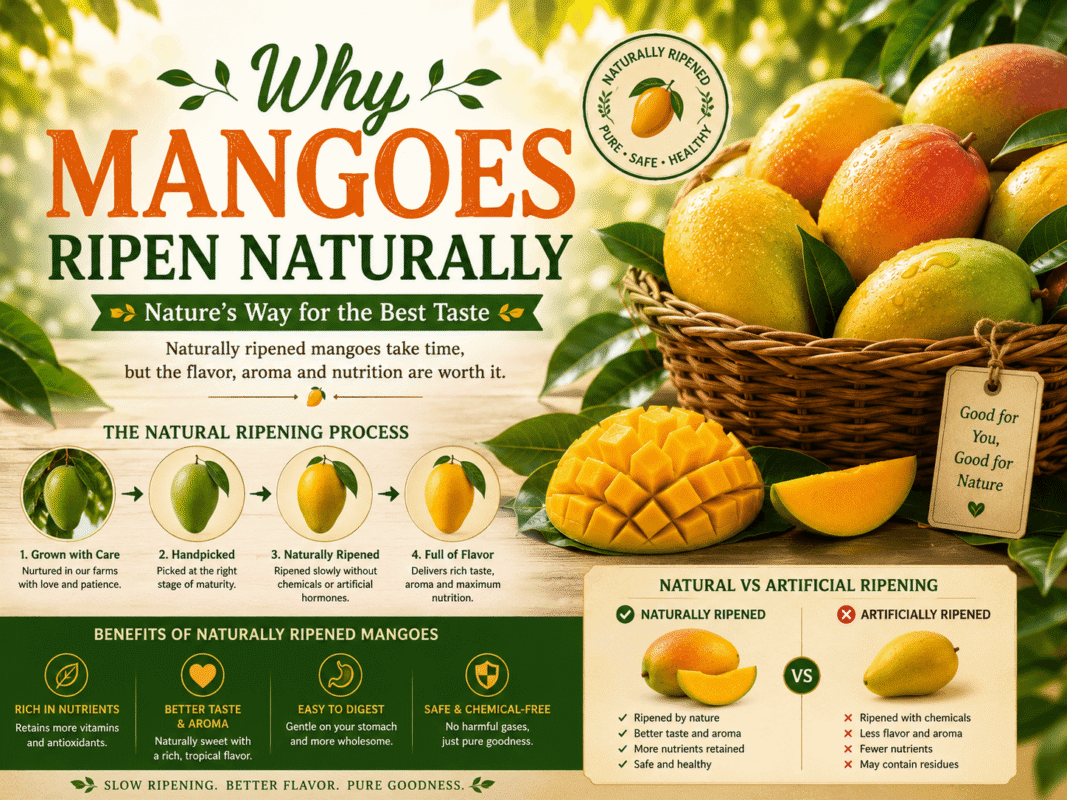 Why Mangoes Ripen Naturally