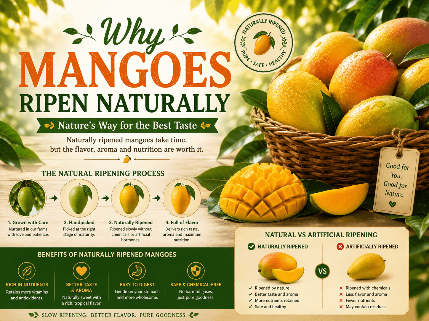 Why Mangoes Ripen Naturally