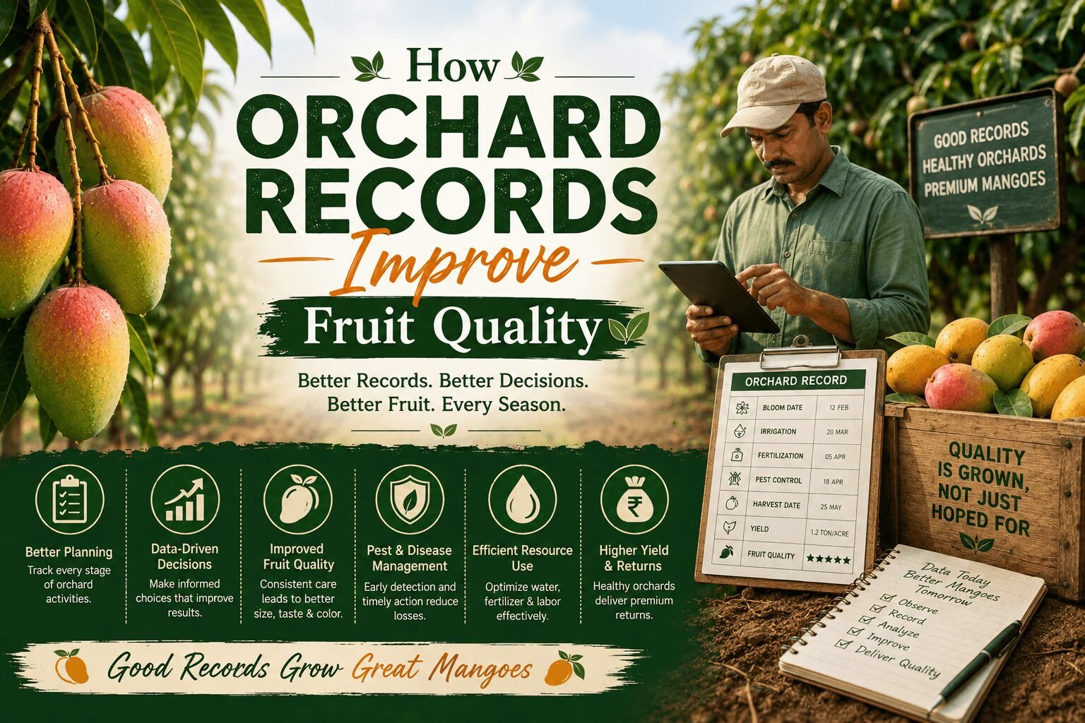 How Orchard Records Improve Fruit Quality