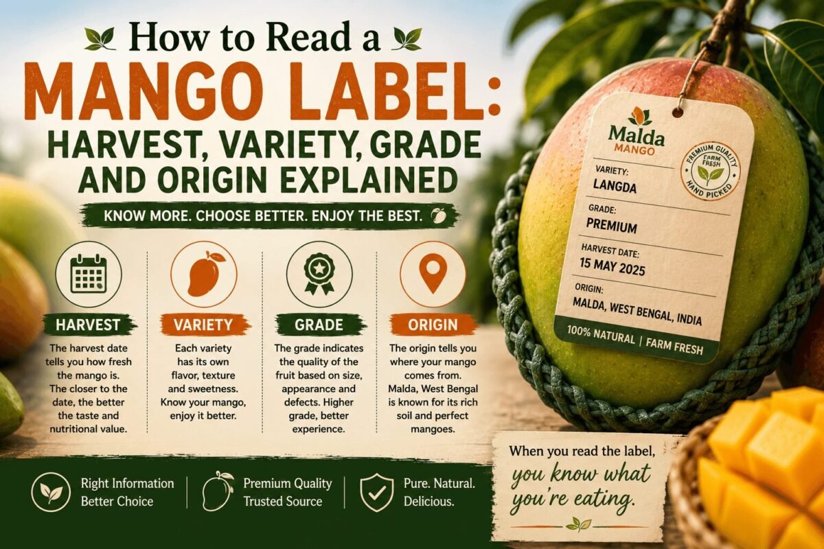 How to Read a Mango Label: Harvest, Variety, Grade and Origin Explained