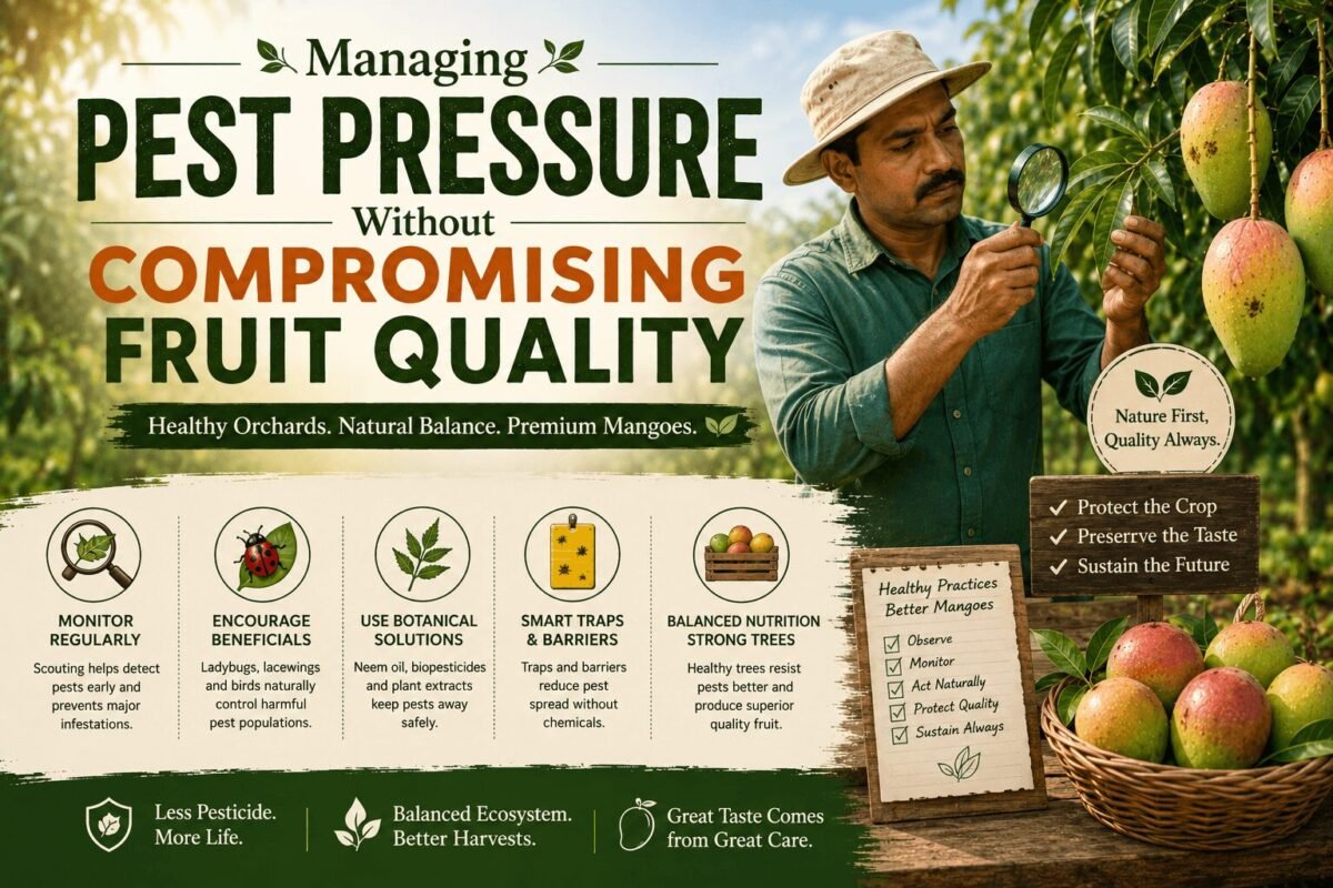 Managing Pest Pressure Without Compromising Fruit Quality