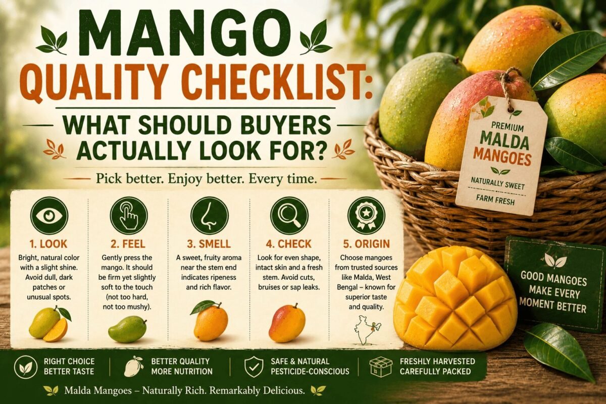 Mango Quality Checklist: What Should Buyers Actually Look For?