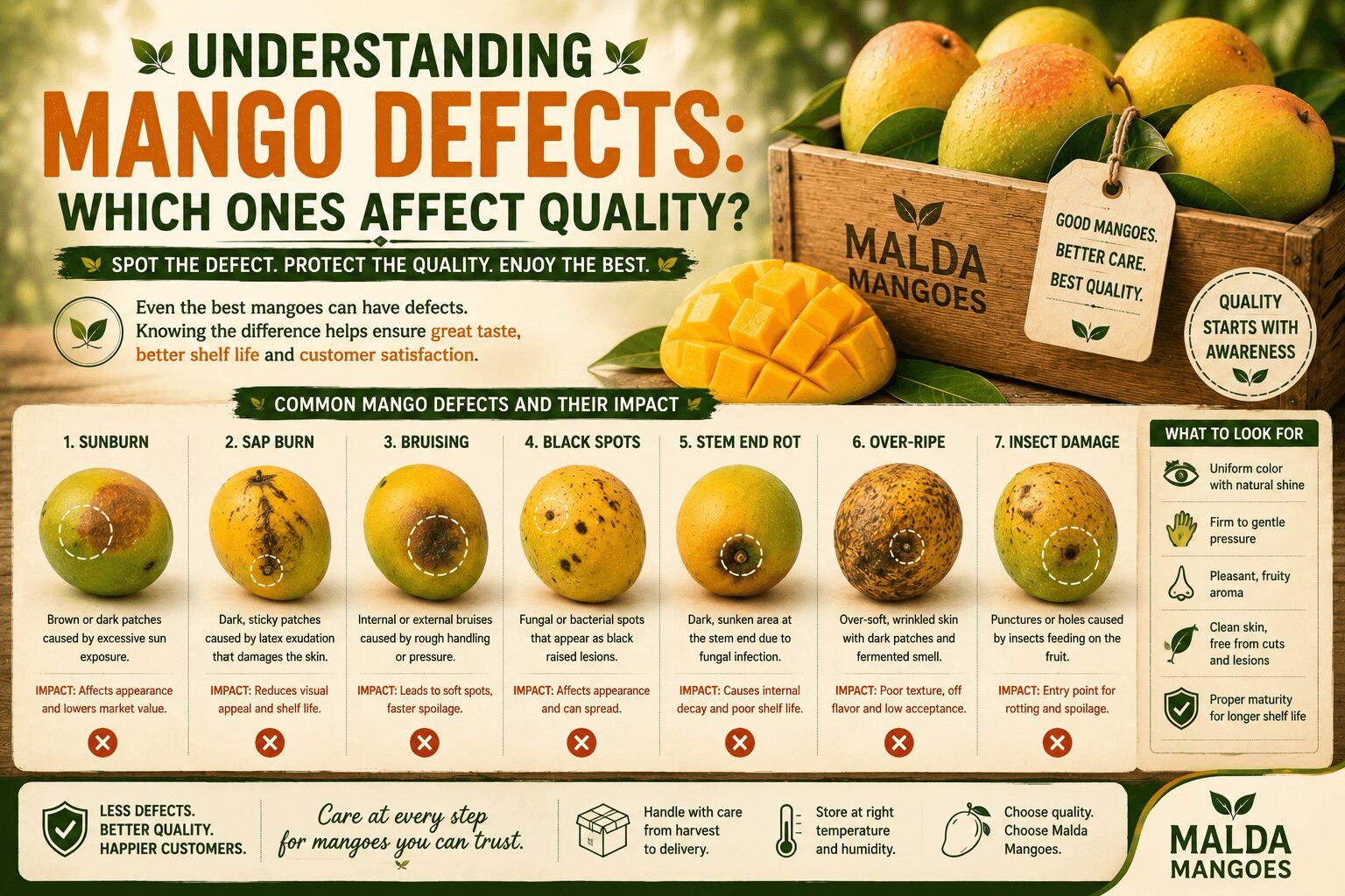 Understanding Mango Defects: Which Ones Affect Quality?