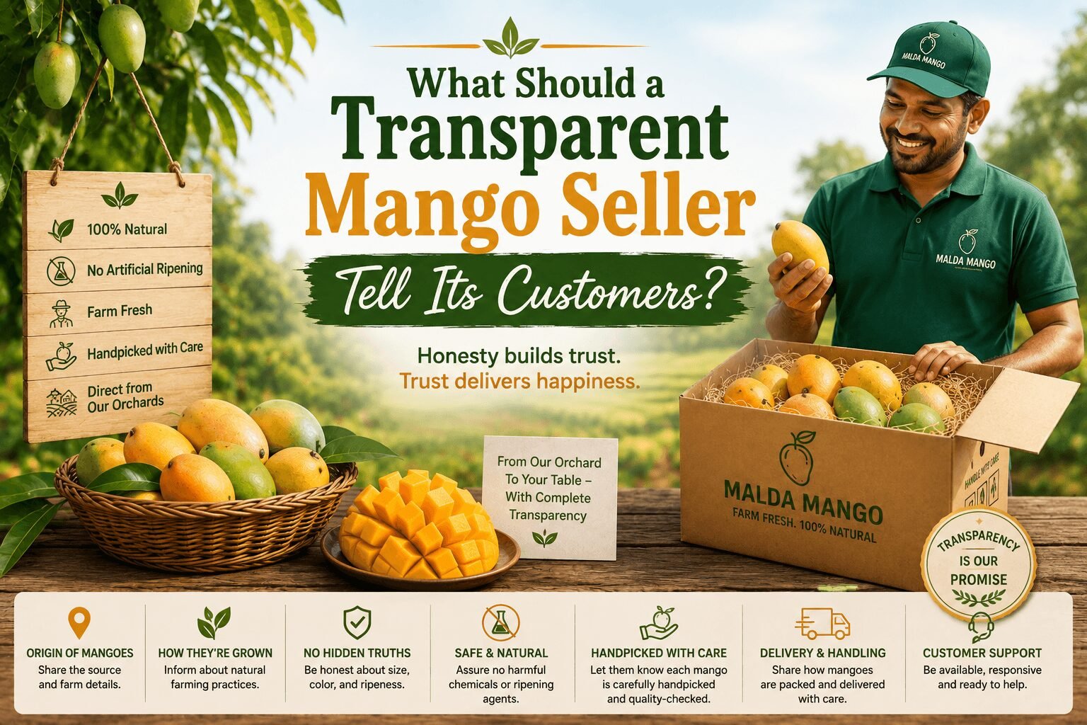 What Should a Transparent Mango Seller Tell Its Customers?