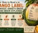 How to Read a Mango Label: Harvest, Variety, Grade and Origin Explained